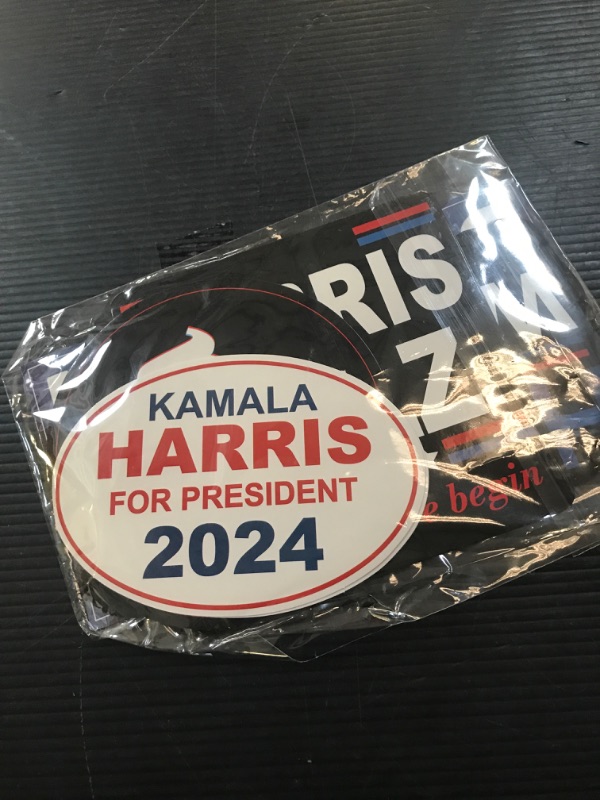 Photo 2 of 10 Packs Kamala Harris for President Bumper Sticker,Harris Walz 2024 Decal Stickers,Kamala Harris Walz Presidential Election Campaign Merchandise for Laptop Window Car We are Not Going Back