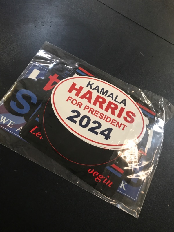 Photo 2 of 10 Packs Kamala Harris for President Bumper Sticker,Harris Walz 2024 Decal Stickers,Kamala Harris Walz Presidential Election Campaign Merchandise for Laptop Window Car We are Not Going Back