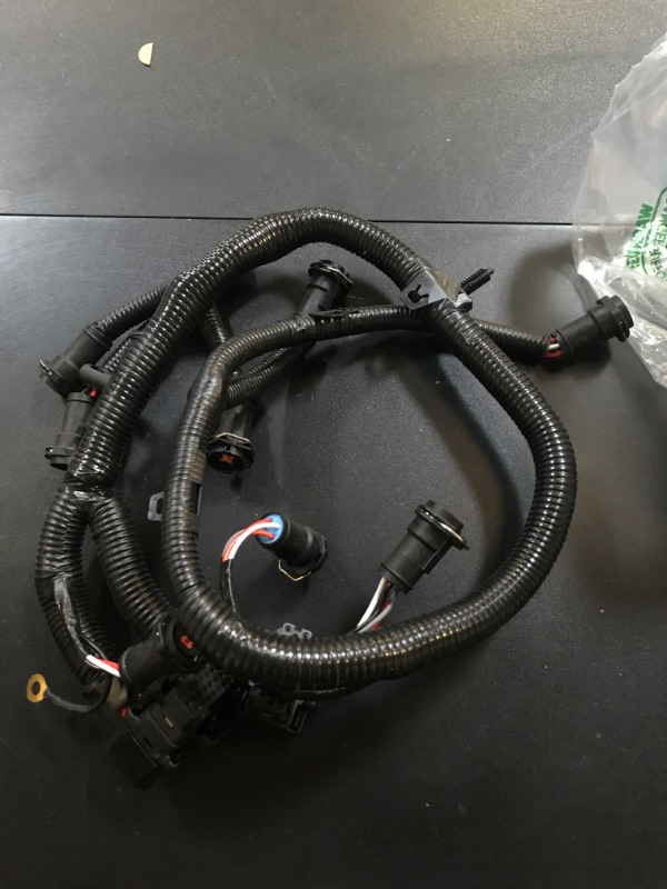 Photo 1 of FICM Engine Fuel Injector Complete Wire Harness Compatible with for Ford Powerstroke 6.0L Diesel 2003, 2004, 2005, 2006, 2007 F250 F350 F450 F550 Excursion, Replacement# 5C3Z-9D930-A, 5C3Z9D930A