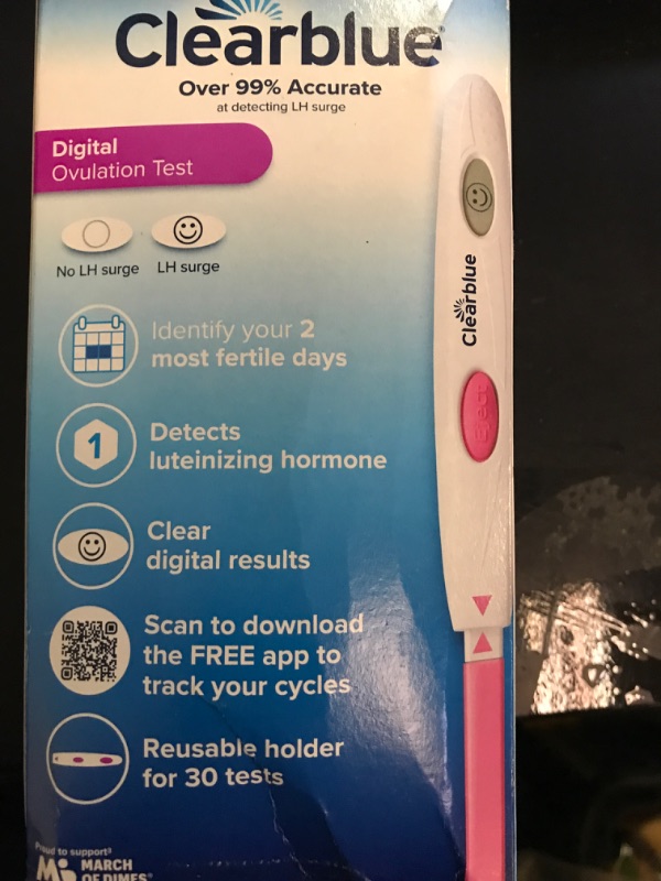 Photo 1 of Clearblue Digital Ovulation Test, 30 Ct