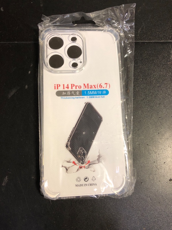 Photo 2 of YIGO MASTER Clear Phone Case for iPhone (for iPhone 14 Promax)