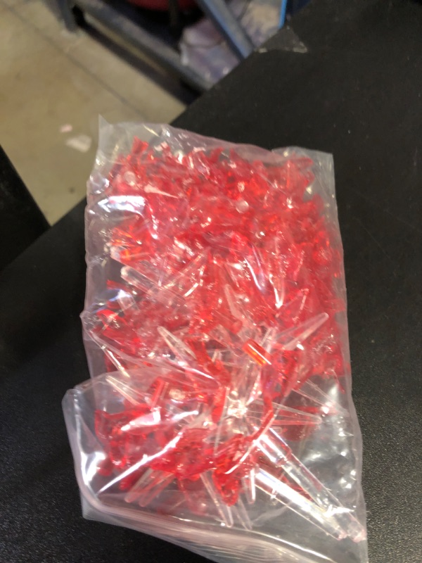 Photo 1 of 100PCS PLASTICS CHRISTMAS DECORATIONS 