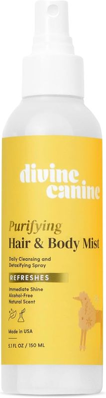 Photo 1 of Cleansing Hair and Body Spray for Dogs - 5.1 Fl Oz of Dog Deodorizing Spray Long Lasting Formula - Everyday Body Spray with Aloe, Lemongrass Oil, and More - Made in The USA
