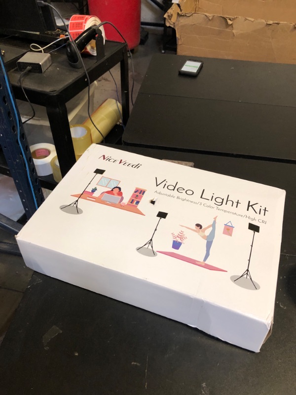 Photo 2 of 1-Pack LED Video Light Kit