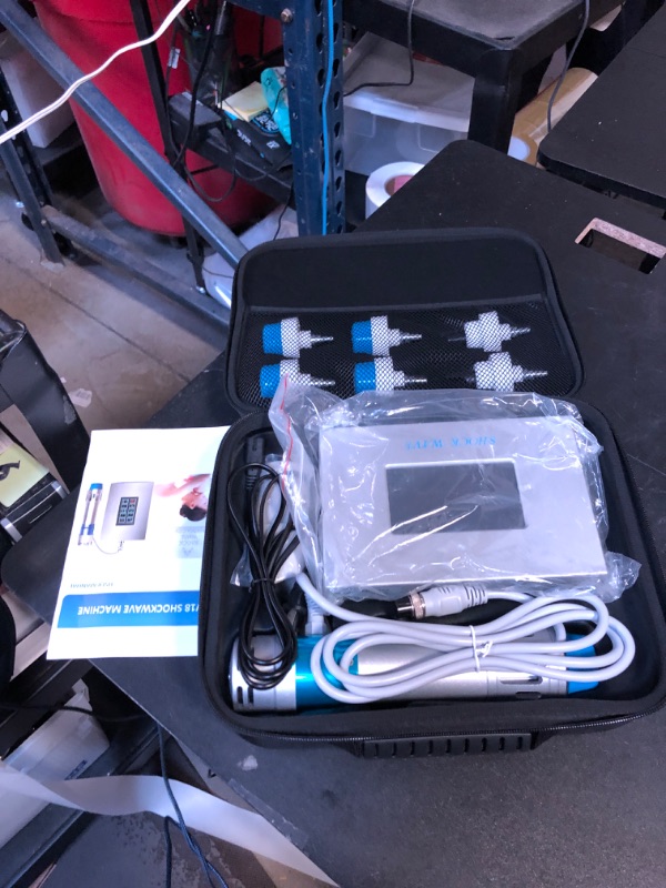 Photo 1 of HUANSHI Multifunctional Shockwave E-D Therapy Machine for Erectile Dysfunction Body Muscle Massager Shock Wave Machine Deep Tissue Pain Relief Body Message Machine with 7 Massage Heads (SW18C)