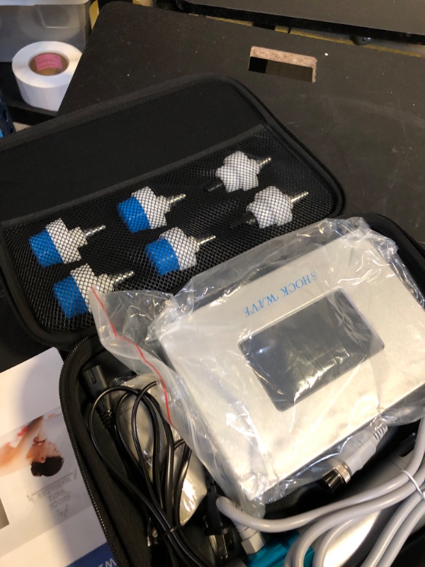 Photo 1 of HUANSHI Multifunctional Shockwave E-D Therapy Machine for Erectile Dysfunction Body Muscle Massager Shock Wave Machine Deep Tissue Pain Relief Body Message Machine with 7 Massage Heads (SW18C)