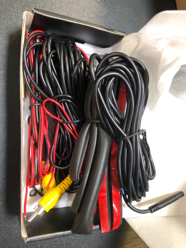 Photo 1 of PARKVISION Mini Car Side View Camera/Rear View Camera/Front View Camera with Rotatable Lens,Paste Installation,Upside Down Flip Image Function Without Guideline