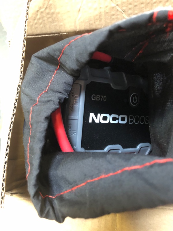 Photo 3 of NOCO Boost HD GB70 2000 Amp 12V UltraSafe Lithium Jump Starter for up to 8L Gasoline 6L Diesel Engines