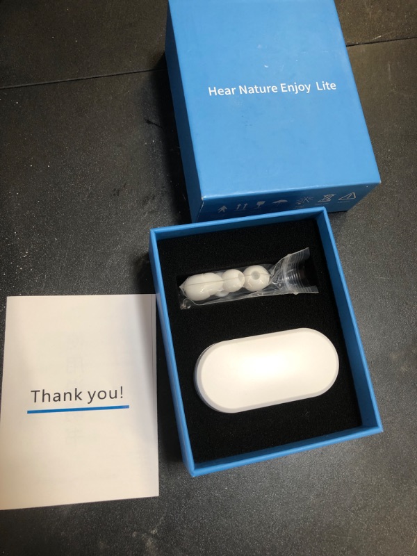 Photo 2 of CIS Hearing Aids, Miniature Hearing Amplifiers for Adults with Noise Cancelling, Rechargeable Hearing Aids for Seniors with Crystal Clear Sound, and LED Power Display, white-ddd