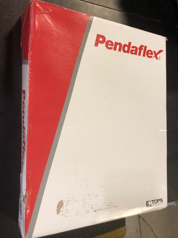 Photo 2 of Pendaflex 5251 End Tab Outguides, Red Center "OUT" Tab, Manila red, Letter (Box of 100)