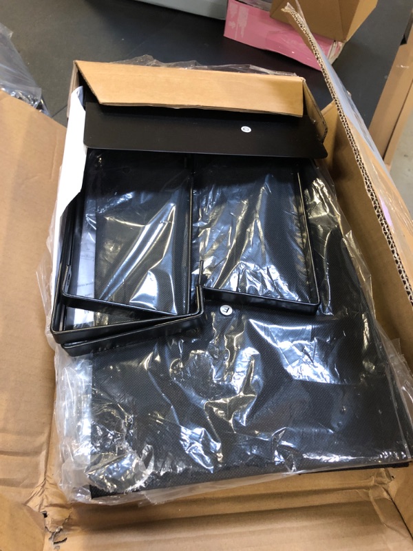 Photo 1 of Dual Monitor Stand Riser w/ Drawer & Metal Leg, Large Computer Monitor Riser w/ Storage For 2 Monitors, Desk Shelf For Monitor w/ Adjustable Length & Angle, Desktop Organizer For Laptop/TV/Printer