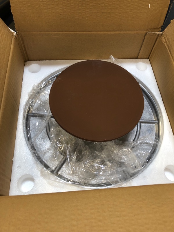 Photo 1 of Kootek Aluminium Alloy Revolving Cake Stand 12 Inch Rotating Cake Turntable for Cake, Cupcake Decorating Supplies