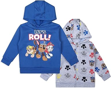 Nickelodeon Paw Patrol Toddler Boys Confezione da 4 magliette Marshall