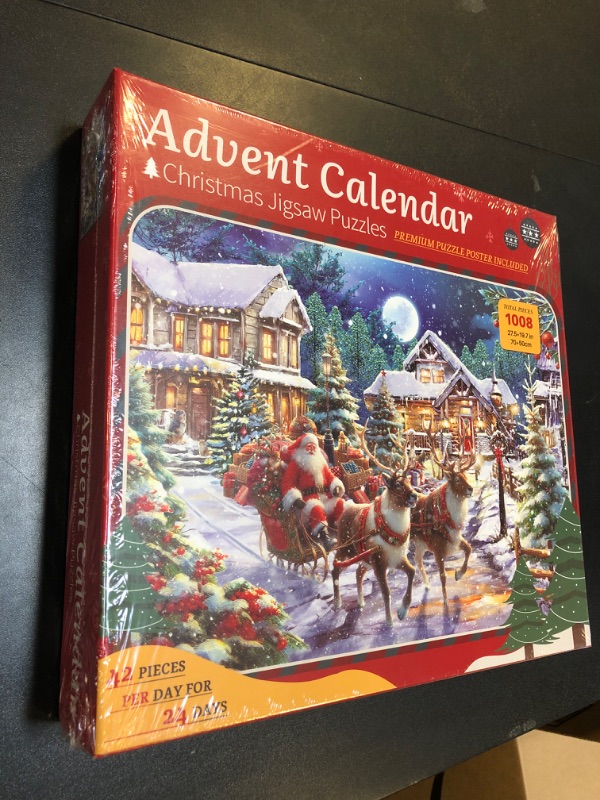 Advent Calendar 2024 Christmas Vacation Advent Calendar Jigsaw Puzzles