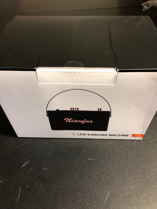 Photo 1 of Retro Karaoke Machine with Two Wireless Microphones