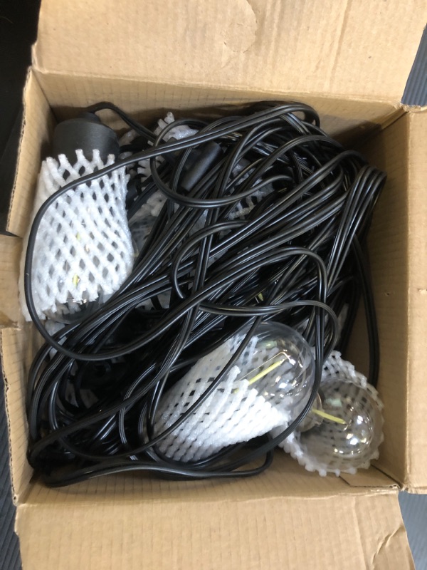 Photo 2 of 56ft White LED Outdoor String Lights