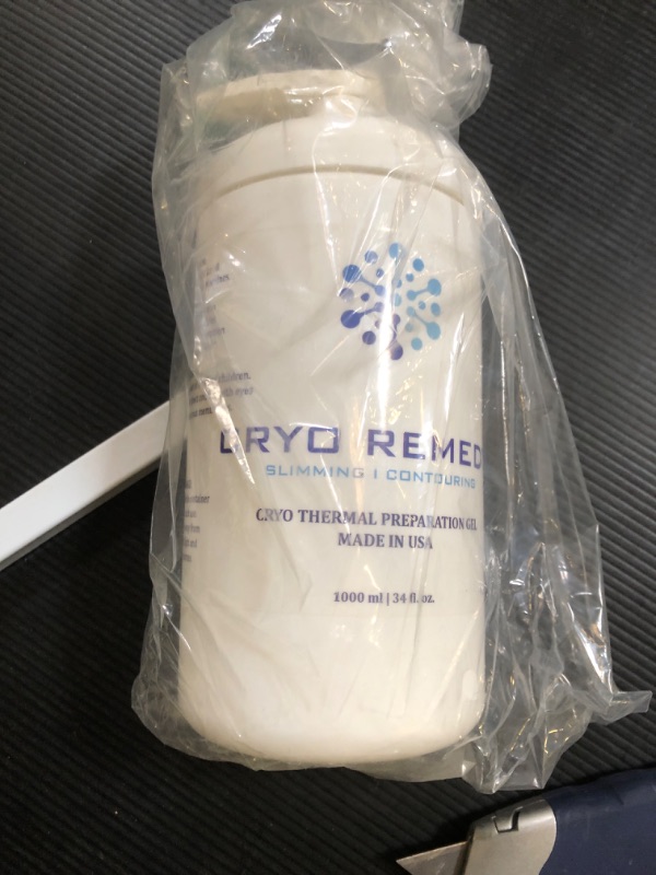 Photo 2 of Cryo Preparation Gel Conductive Gel for use with RF Facial Firming, Reducing Cellulite, Toning and Slimming Machines - 32 Oz 1000 ml