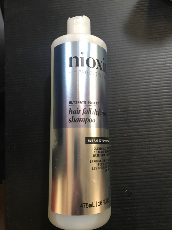 Photo 2 of Nioxin Hair Fall Defense Shampoo | Activates Hair Follicles for Visibly Less Hair Loss| With Lauric Acid, Caffeine, Niacinamide and Sandalore| 16 Fl Oz