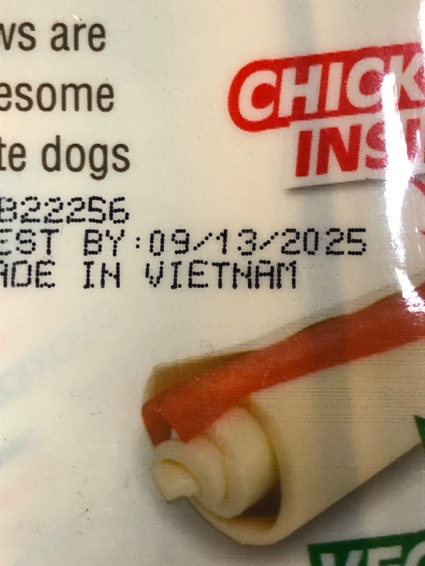 Photo 2 of DreamBone DreamSticks, Treat Your Dog to a Chew Made WIth Real Chicken and Vegatables, 5 Count (BB 09/13/2025)