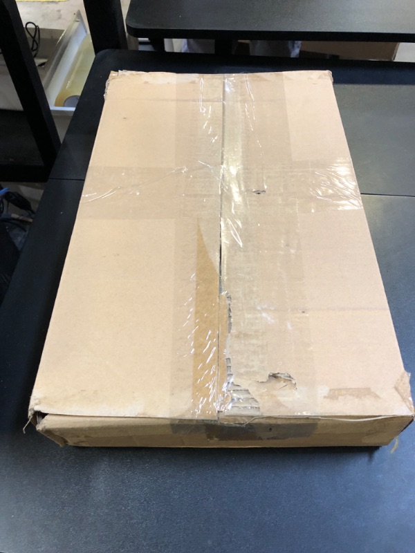 Photo 1 of Dual Monitor Stand for 2 Monitors, Large TV Riser with Adjustable Length Desk Shelf Organizer, Computer Monitor Stand for Desktop, Computer,Laptop,Screen,Printer (Black Color)