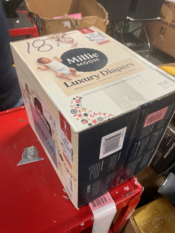 Photo 1 of Millie Moon Diapers Sizes 1-6 Luxury Diapers COUCHES DE Luxe (Choose Size) (Size 1-108 Diapers (6lbs-11lbs))