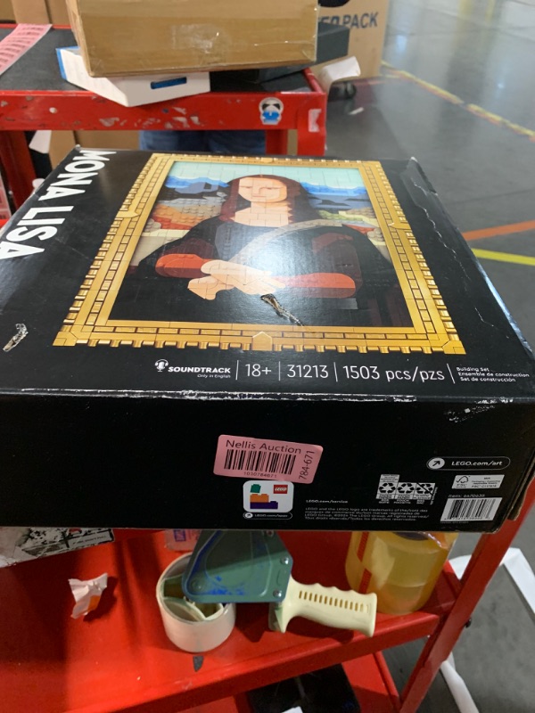 Photo 2 of ***NON REFUNDABLE ***
LEGO Art Mona Lisa Building Sets - Leonardo da Vinci Adult Puzzles for Display, Ages 18+ - DIY Crafts for Men, Women & Art Lovers - Gifts for Christmas - Includes Detachable Frame - 31213