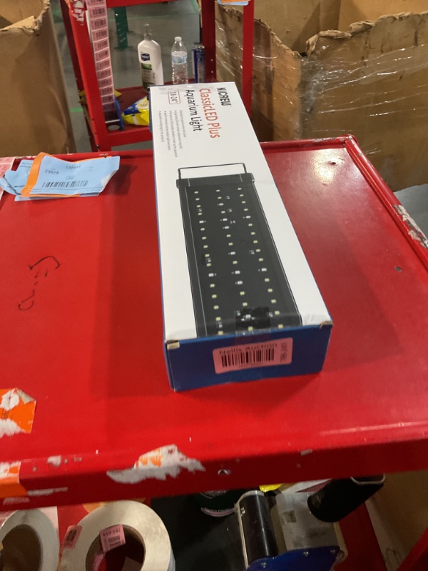 Photo 1 of NICREW ClassicLED Plus LED Aquarium Light with Timer, 15 Watts, for 18 to 24 Inch Fish Tank Light, Daylight and Moonlight Cycle, Brightness Adjustable