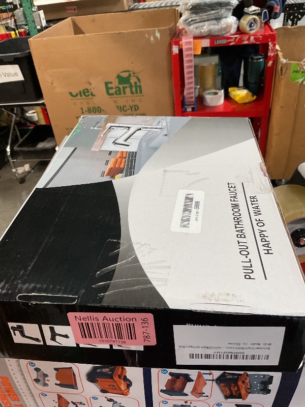 Photo 1 of Bathroom Faucets with Pull Down Sprayer Single Handle Pull Out Bathroom Faucet Black Bathroom Sink Faucet Stainless Steel Bathroom Faucets Suitable for Hot and Cold Water