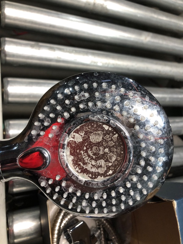 Photo 5 of ***HEAVILY USED AND DIRTY - SEE PICTURES***
FEELSO Filtered Shower Head with Handheld, High Pressure 3 Spray Mode Showerhead with 60" Hose, Bracket and 15 Stage Water Softener Filters for Hard Water Remove Chlorine and Harmful Substance