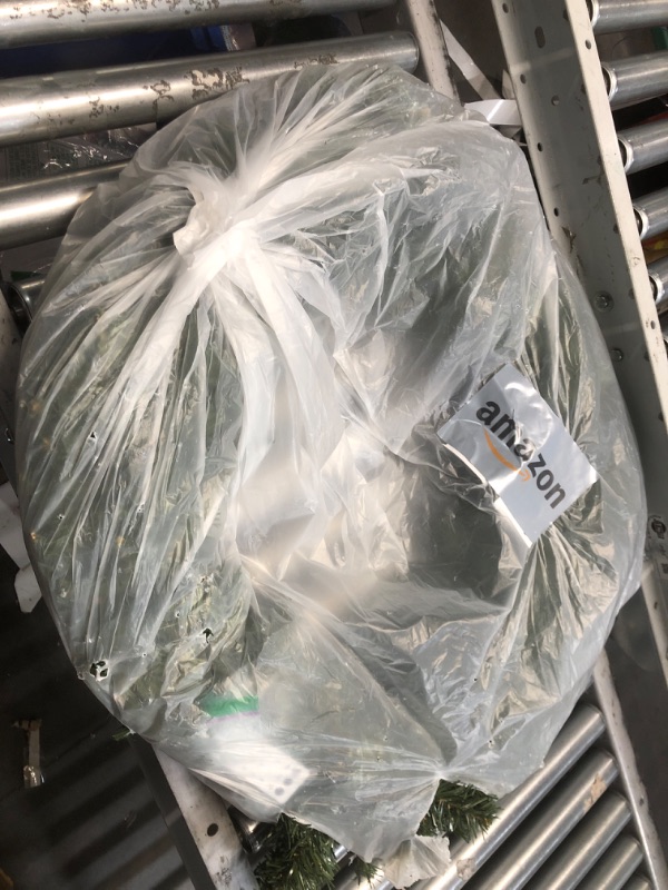 Photo 1 of Remote Control - 30 Inch 70 LED Super Large Thick Prelit Christmas Wreath for Front Door Warm White & Colorful Lights Timer 12 mode Realistic-Feel 320 Branches Tips Outdoor Christmas Wreath Xmas Decor