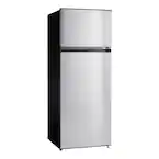 Photo 1 of ***FACTORY SEALED, TRUCK OR TRAILER PICKUP ONLY*** Vissani 7.1 cu. ft. Top Freezer Refrigerator in Stainless Steel Look