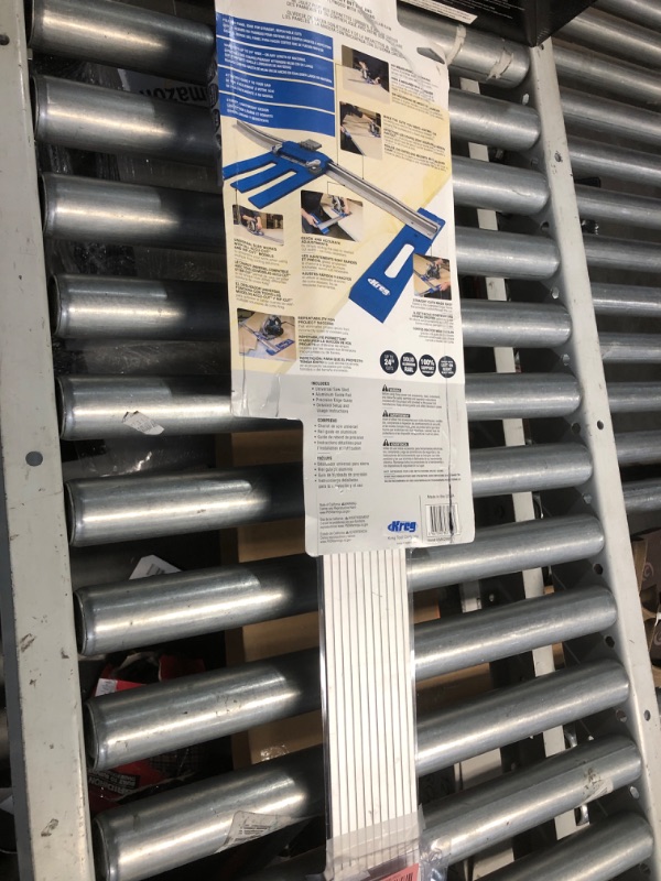 Photo 1 of Kreg KMA2685 Rip-Cut Circular Saw Guide - Track Guide & Guide Rail - Cutting Tool - Saw Guide for Circular Saw - Holiday Home Improvement Gifts for Him