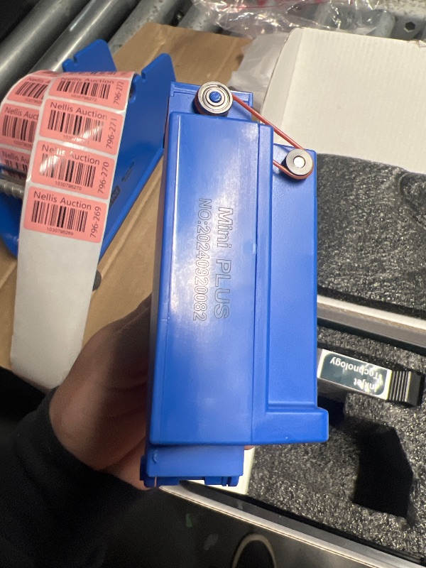 Photo 1 of Phezer Upgraded Mini Inkjet Printer for Flat and Curved Surface PC11 Plus, 25 Languages & Quick-Drying Ink Cartridge, Portable Pocket Marking Device for Date Time Barcode Logo Qrcode Batch Number