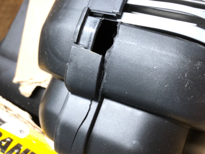 Photo 7 of ***MAJOR DAMAGE - MISSING PARTS - SEE COMMENTS***
DEWALT Vertical Portable Compressor, 1.9 Hp 200 Psi Oil Free High Pressure Low Noise (D55168)