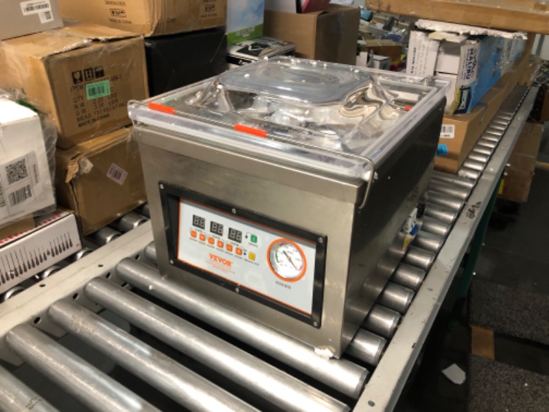Photo 5 of ***NONREFUNDABLE - MAJOR DAMAGE - SEE COMMENTS***
VEVOR Chamber Vacuum Sealer DZ-260C Kitchen Food Chamber Vacuum Sealer, 110V Packaging Machine Sealer for Food Saver, Home, Commercial Using