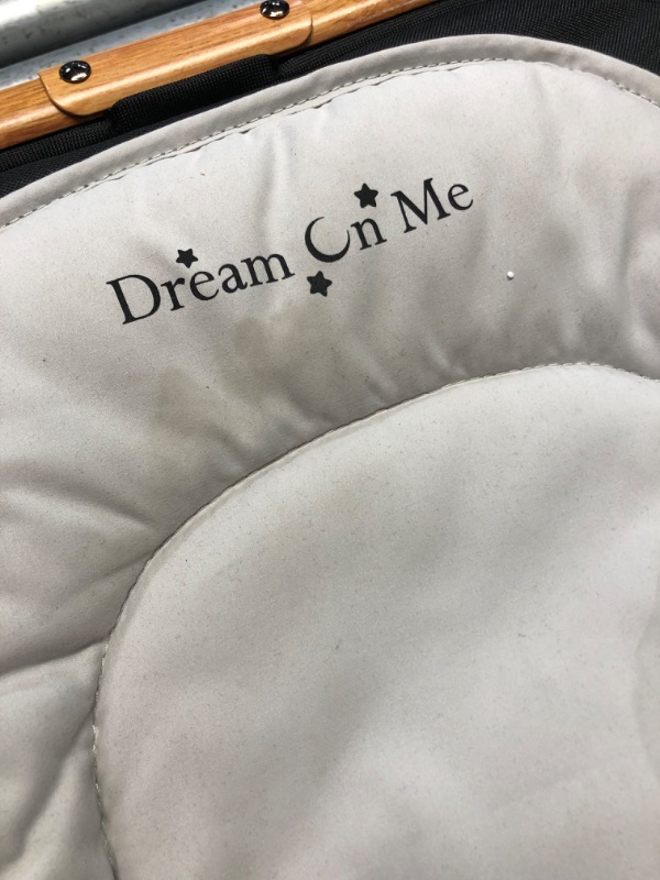 Photo 1 of ***USED - DIRTY - MISSING PARTS - SEE PICTURES***
Dream on Me Rock With Me 2-in-1 Baby Rocker and Stationary Seat, Baby Rocker Seat for Infant with Removable Toy Bar, Baby Rocker Chair with Soothing Music & Vibration, 0-6 Months, Upto 20 Lbs