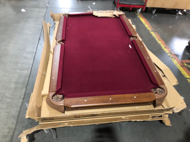 Photo 7 of ***TRUCK/TRAILER PICKUP ONLY - SEE COMMENTS***
EastPoint Sports Masterton Billiard 87 inch, Burgundy BillIard Table