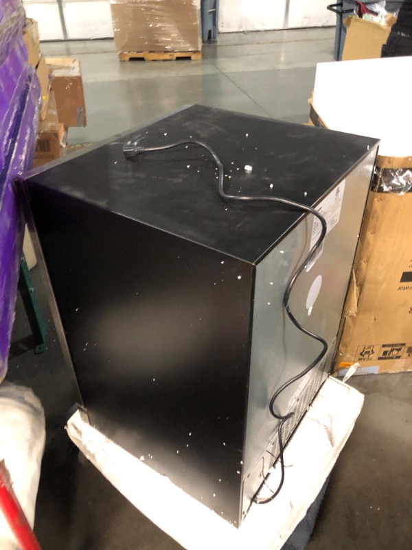 Photo 1 of ***USED - SCUFFED AND SCRAPED - NBO PACKAGING - UNABLE TO TEST - SEE PICTURES***
Kalamera Mini Fridge 24” Beverage and Wine Cooler Built-in or Freestanding - 118 Cans & 16 Bottles Capacity Wine Refrigerator Cooler