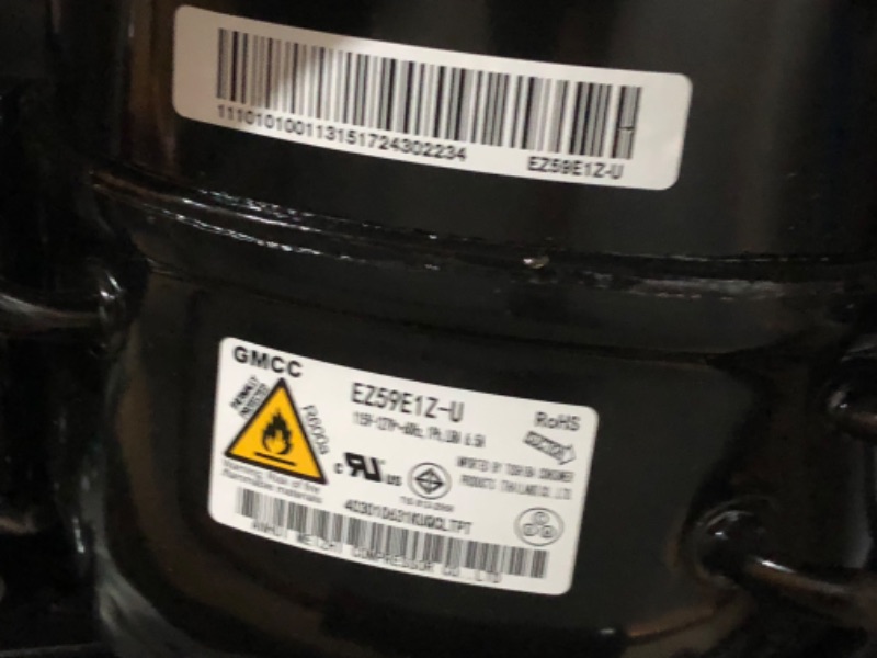 Photo 1 of ***TRUCK/TRAILER PICKUP ONLY - DAMAGED - DENTED - UNABLE TO TEST - SEE PICTURES***
Vissani 10.1 cu. ft. Top Freezer Refrigerator in Stainless Steel