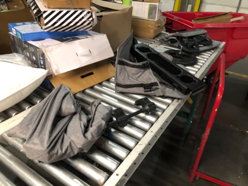 Photo 1 of ***INCOMPLETE - NO PACKAGING - SEE COMMENTS***
Jeep Wrangler Deluxe 4 Seater Stroller Wagon by Delta Children - Premium Quad Stroller Wagon for 4 Kids with Convertible Seats, Adjustable Push/Pull Handles, Removable Canopy & Flat Fold, Grey
