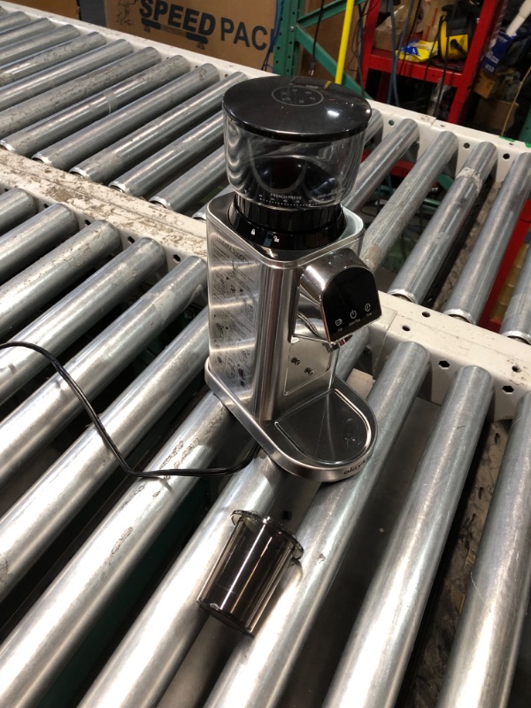 Photo 1 of ***USED - INCOMPLETE - MISSING PARTS - UNABLE TO TEST - SEE PICTURES - NO PACKAGING***
Olayks Conical Burr Coffee Grinder Electric with Electronic Timer, Anti-Static, Coffee Grinders for Home Use, Adjustable Conical Burr Mill with 48 Precise Settings for 
