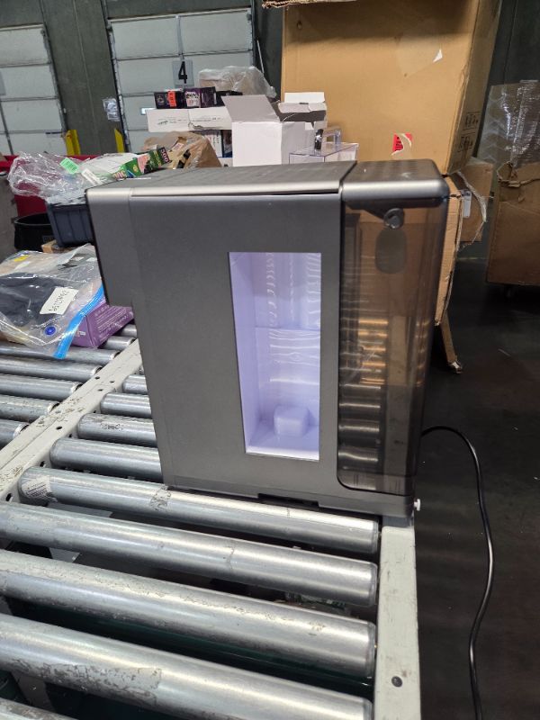 Photo 1 of ***HEAVILY USED - DIRTY - POWERS ON - UNABLE TO TEST FURTHER - LIKELY MISSING PARTS - SEE PICTURES***
8-Stage Countertop Reverse Osmosis System, UVC & Alkaline Countertop Water Filter Hot and Cold, Hidden Carafe Design Countertop RO System NSF 58 & 372 Ce