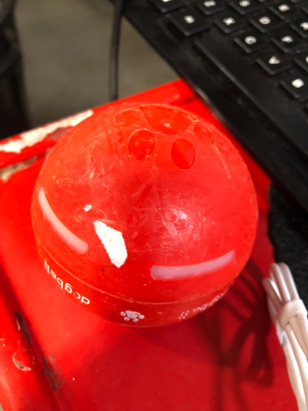 Photo 1 of ***HEAVILY USED - SCRATCHED AND DIRTY - SEE PICTURES***
PetDroid Interactive Dog Toys Dog Ball,[2025 Newly Upgraded] Durable Motion Activated Automatic Rolling Ball Toys for/Small/Medium/Large Dogs,USB Rechargeable (Orange)