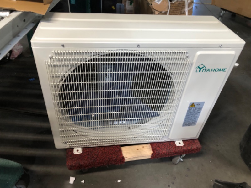 Photo 1 of ***DAMAGED - INCOMPLETE - OUTDOOR UNIT ONLY - SEE COMMENTS***
YITAHOME 24000 BTU Mini Split Air Conditioner Heat Pump System, Wifi Enabled 21 SEER2 208-230V Ductless AC Cool Up to 1500 Sq. Ft, Compatible with Alexa, Complete Installation Kit, White