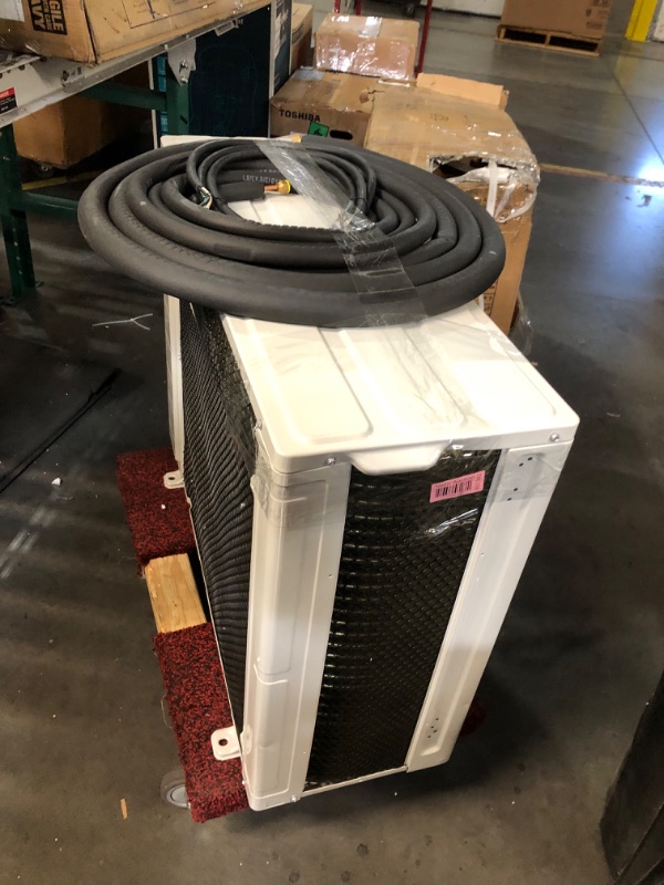 Photo 1 of ***DAMAGED - INCOMPLETE - OUTDOOR UNIT ONLY - SEE COMMENTS***
YITAHOME 24000 BTU Mini Split Air Conditioner Heat Pump System, Wifi Enabled 21 SEER2 208-230V Ductless AC Cool Up to 1500 Sq. Ft, Compatible with Alexa, Complete Installation Kit, White