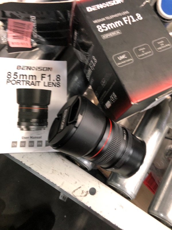 Photo 1 of 85mm f1.8 Portrait Lens - RF Lens Manual Focus for Canon EOS R/Ra/RP/R3/R5/R5 C/R6/R6 Mark II /R7/R8/R10/R50/R100 Mirrorless Camera