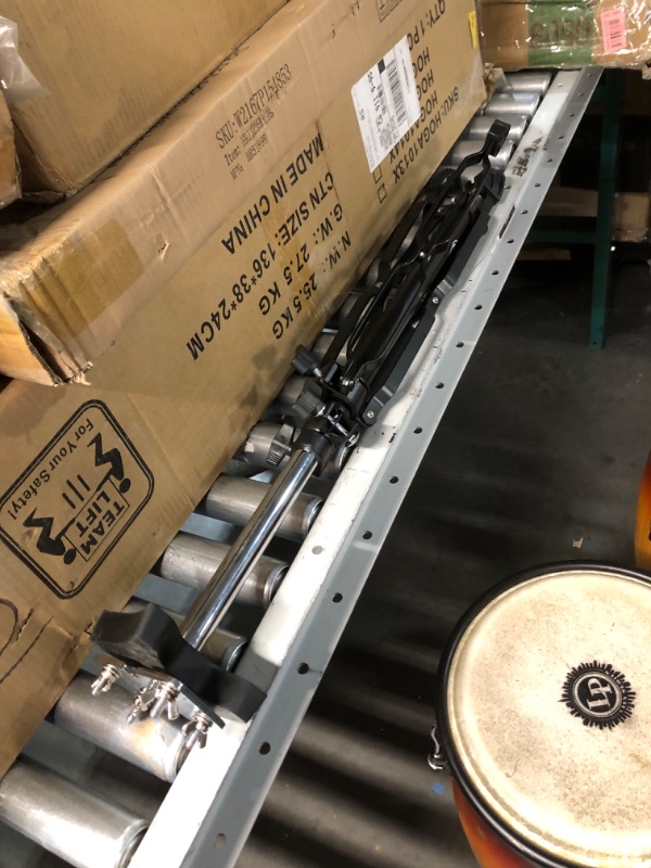 Photo 7 of ***DAMAGED - SCRATCHED AND SCRAPED - LIKELY MISSING PARTS - SEE PICTURES***
LP City Series Conga Set with Stand - Vintage Sunburst