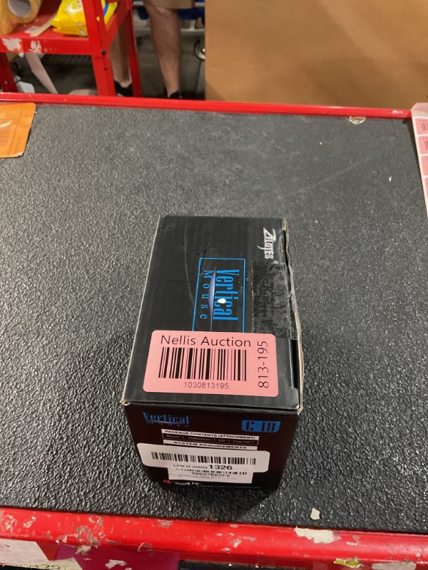 Photo 1 of ZLOT Vertical Gaming Mouse,Wired RGB Ergonomic USB Joystick Programmable Laser Gaming Mice,6+1 Design,11 Buttons,1000 Hz Max Polling Rate,10000 Max DPI,Upgraded Version for Computer Gamers,Black