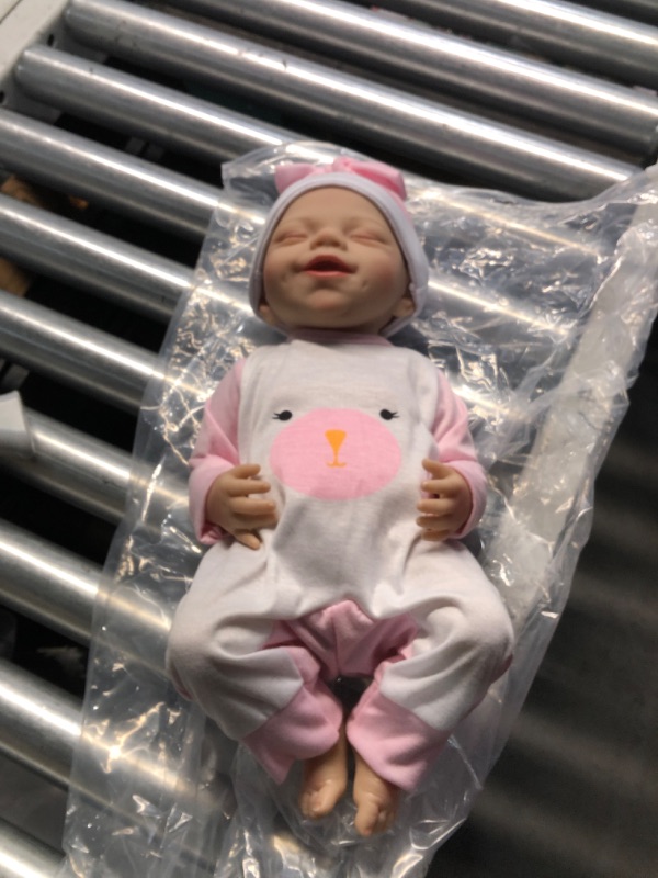 Photo 2 of *****STOCK IMAGE FOR SAMPLE*****
Reborn Baby Dolls - 16 Inch Realistic Newborn Girl, Lifelike Handmade Silicone Baby with Soft Weighted Body Like Real Baby, Kids Gift Box for 3+ Year Old