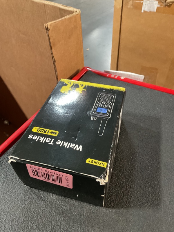 Photo 1 of **MISSING PARTS**2 PACK ONLY**
NXGKET Walkie Talkies for Adults Long Rang NOAA Weather Alerts, Rechargeable Walkie Talkies 2 Way Radio 22 FRS Channel with 1800mAh Li-ion Battery Charger USB-C Cable Outdoor Cruises Camping, 4 Pack